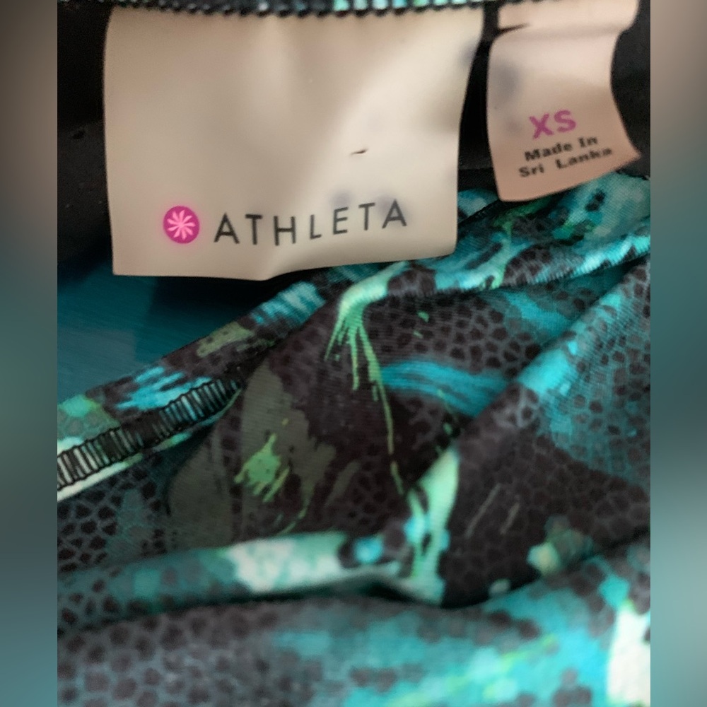 Athleta Women Tank Top‎ Floral Racerback XS - Picture 3 of 3